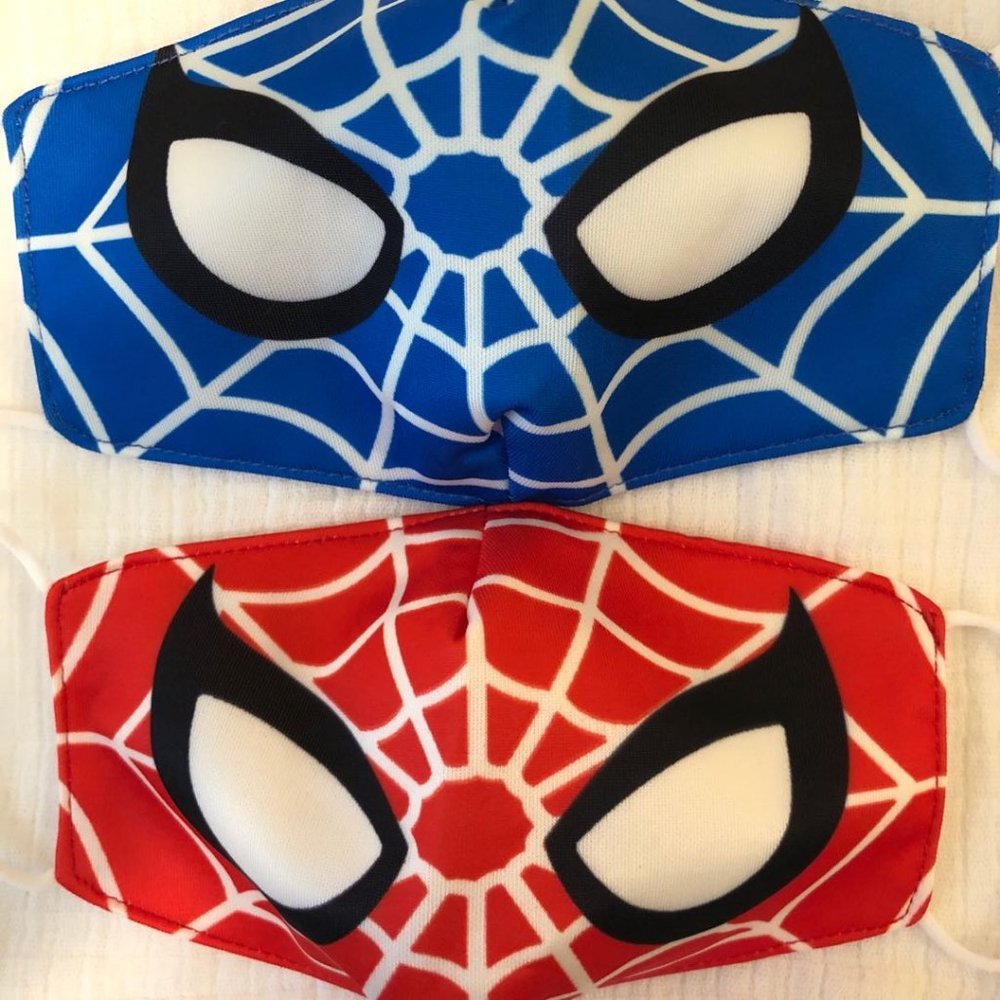 💚3/$25 Superhero boys kids mask